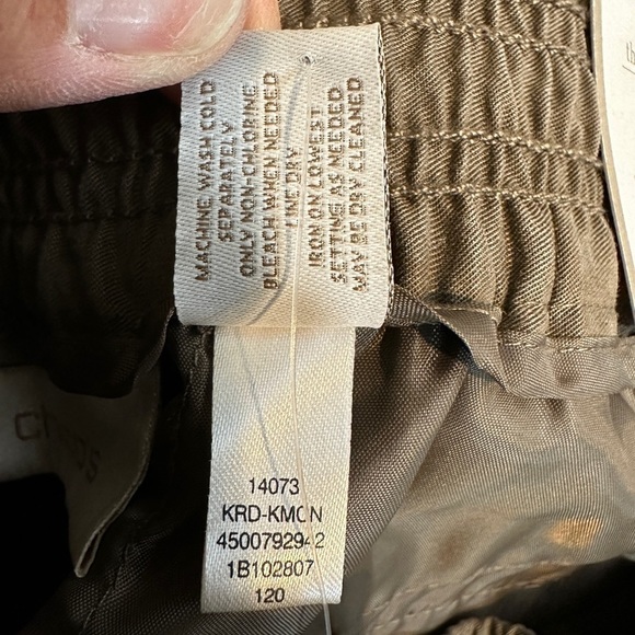 Chico's Ultimate Fit Tencel twill cuffed ankle women's pants, sz .5 S/6, NWT $79 - Picture 6 of 7